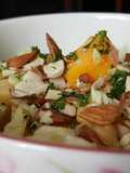 Ensalada de garbanzos y col
