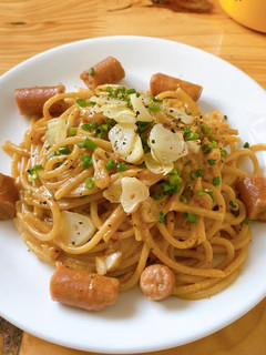 Hình của món Mì Spaghetti bơ tỏi cay 😍.