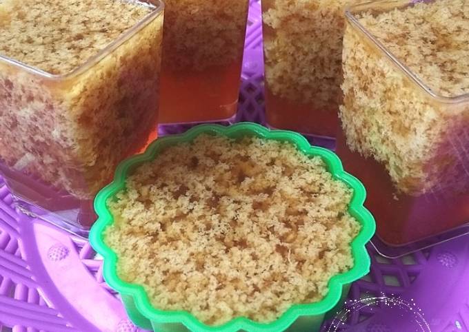 Cara Membuat Resep Puding Lumut Gula Merah