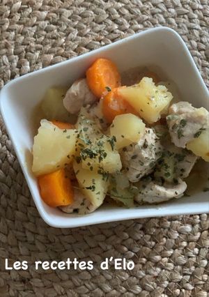 Une photo de Sauté de dinde aux légumes au Cookeo