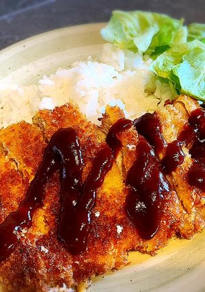 รูปของ ข้าวหมูทอดทงคัทซึ