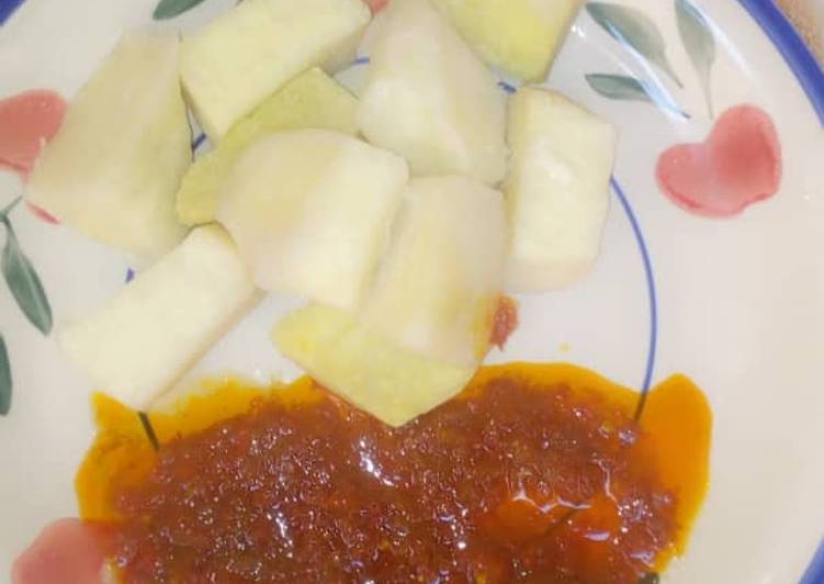 Recipe of Appetizing Yam &amp; stew Cooking Basics for Beginners