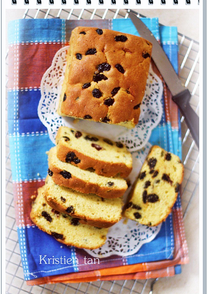 Foto resep Pound Cake Kismis Cake Kuno Harum enak bangett