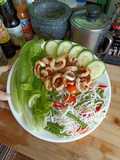 Thai Rice Noodle Salad (Tam Sen Khanom Jeen)