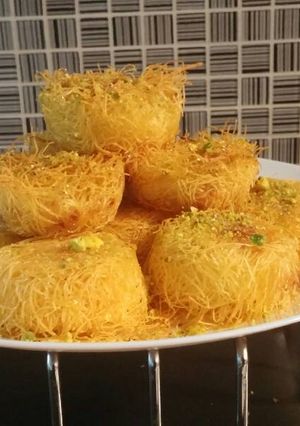 صورة لوصفة كب كنافة