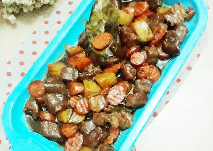 Cara bikin Steak lokalnya korea.masakan andalan tiap rumah