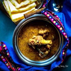 ⚜️Mutton Saaru⚜️with Neer dosa A picture of ⚜️Mutton Saaru⚜️with Neer dosa.