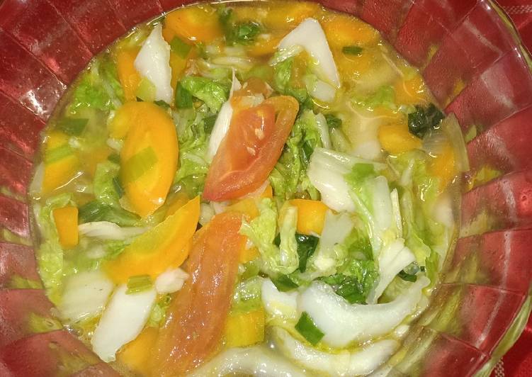 Sayur tumis ekonomis