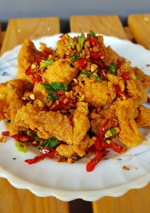 Foto resep Ayam Krispi Cabe Garam