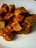 Taquitos de cerdo en salsa