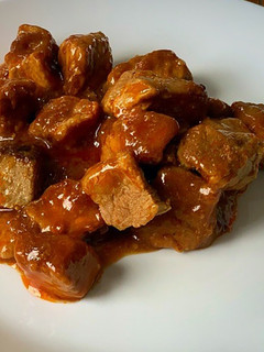 Una foto de Taquitos de cerdo en salsa