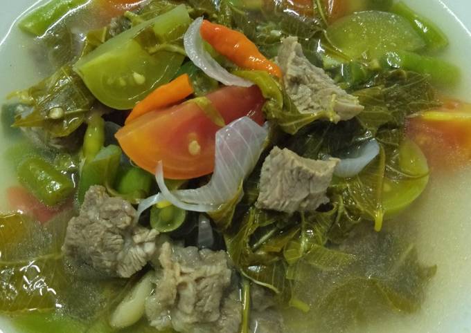 Resep Asem Asem Daging Sapi Daun Kedondong Oleh Triani Puspita Cookpad