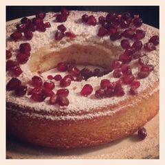 A picture of Yoghurt Pot Cake.