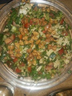 صورة لوصفة سلطة معكرونة