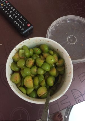 Hình của món Mận Hà Nội lắc.