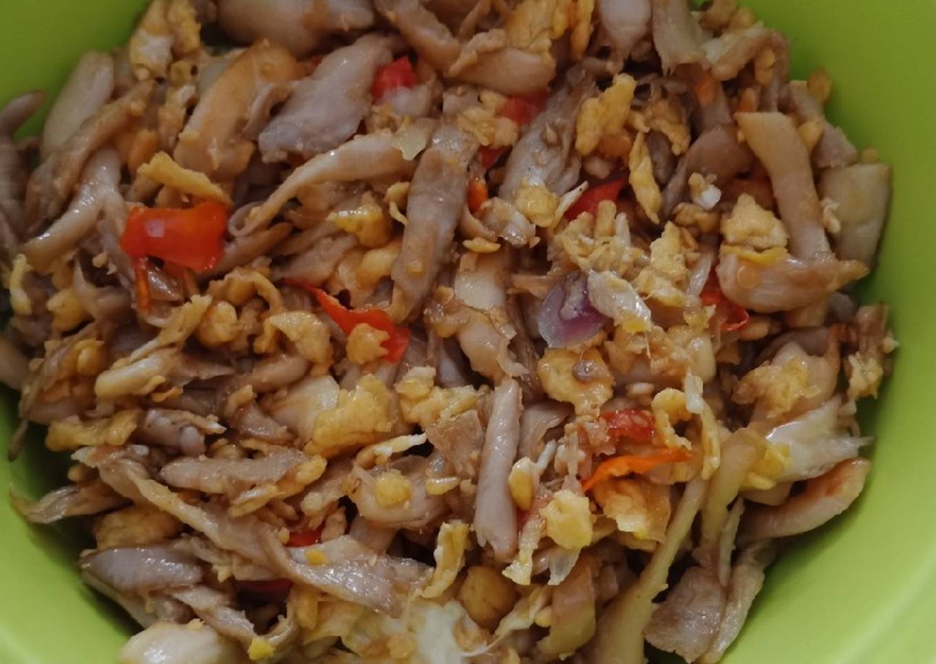 Urak arik telor jamur