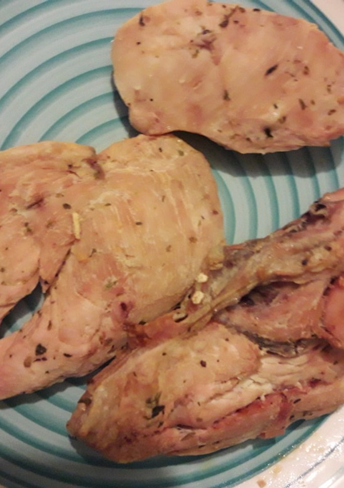 Una foto de Pechuga de pollo al limón