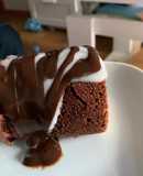 Brownie saludable al micro