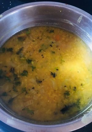 A picture of Red lentil (masoor daal).