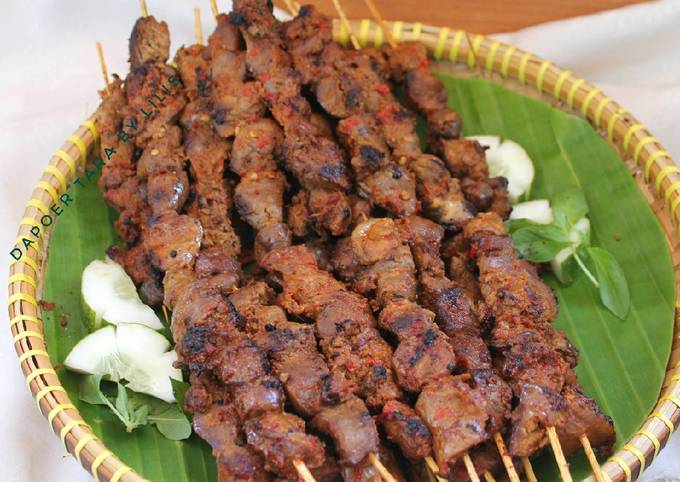 Resep Sate Ati Ampela Pedas Oleh Lilis Dapoertara Cookpad