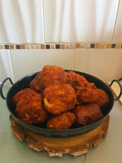 Fokhagymás fasírt: pulykahúsból recept fotója