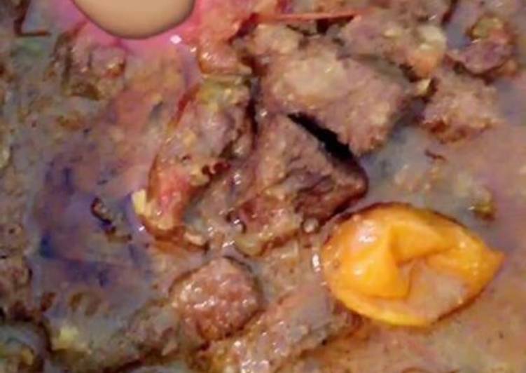 Recipe of Speedy Slow cooked curry mutton