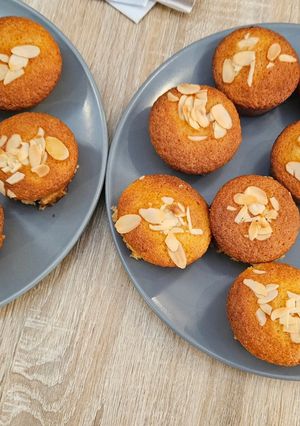 Une photo de Muffins à la confiture d'abricot