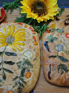A picture of Focaccia Bread.