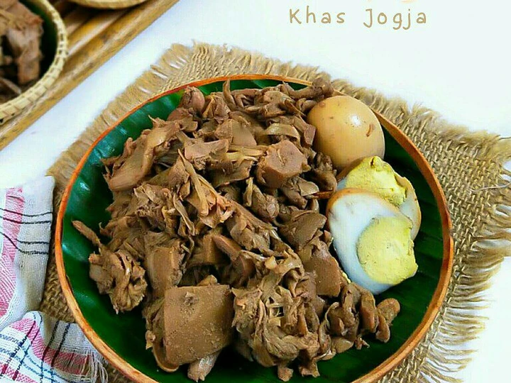 Langkah Gampang Membuat Resep Gudeg Nangka khas Jogja yang Uenak Anti Ribet, Sempurna