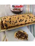 Rotolo soffice con gocce di cioccolato alla Nutella🍫