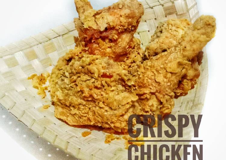 Langkah Mudah untuk Menyiapkan Crispy Chicken, Lezat
