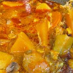 مرق لحم 🥩🥔🥕-レシピのメイン写真