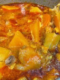 صورة لوصفة مرق لحم 🥩🥔🥕