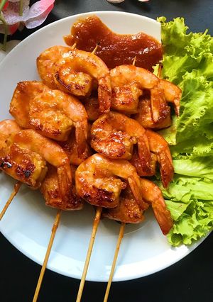 Foto resep Udang Bakar Madu Super Lezat