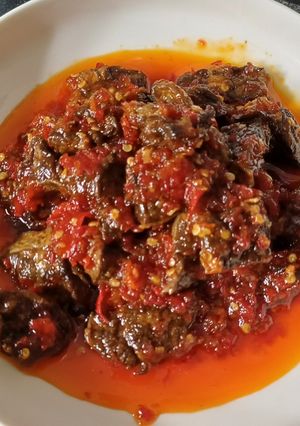Foto resep Paru Balado