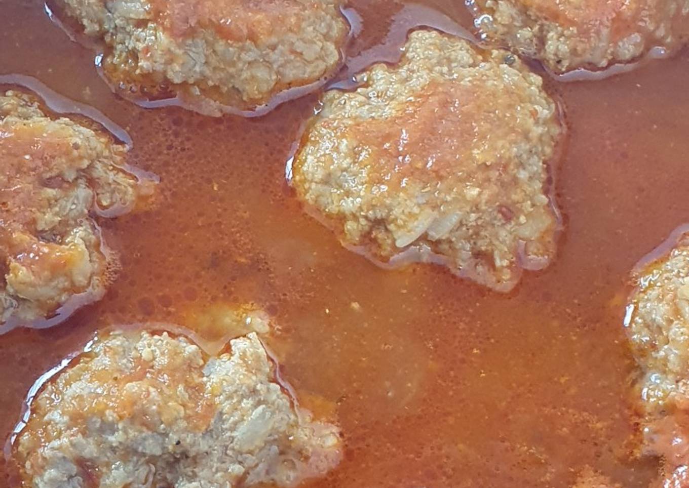 Albóndigas Mexicanas (Con huevo y arroz)