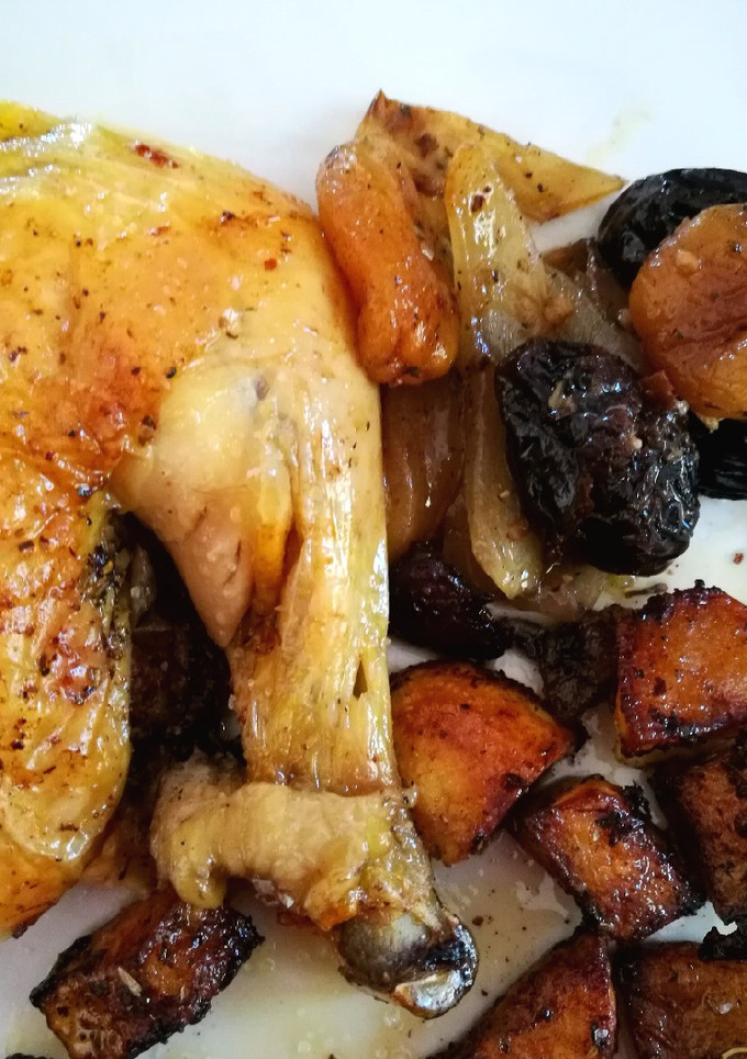 Una foto de Pollo de corral relleno a la catalana 🐓