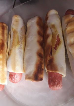 Una foto de Salchichas Envueltas