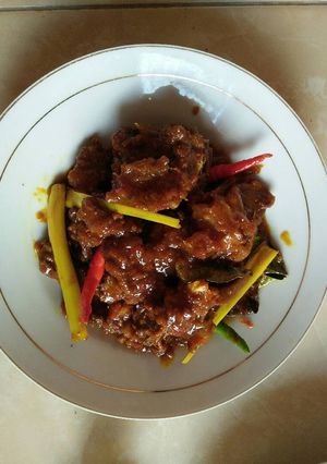 Foto resep Semur Daging Kambing Pedas Manis ala iney