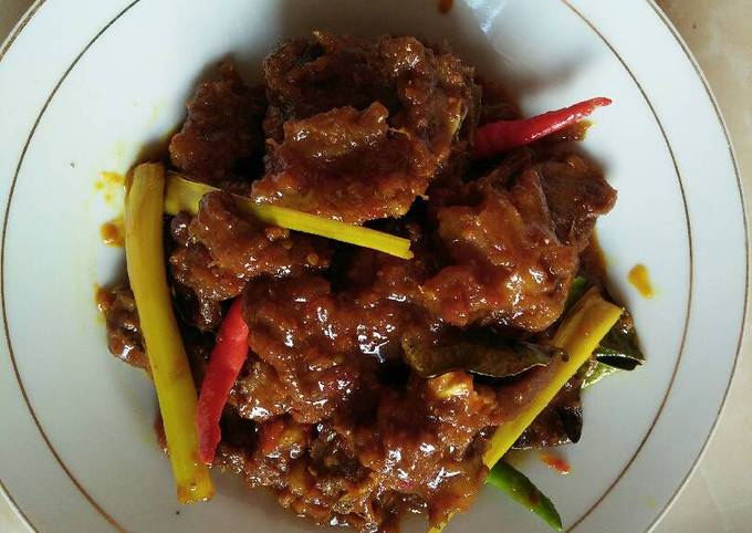 Semur Daging Kambing Pedas Manis ala iney