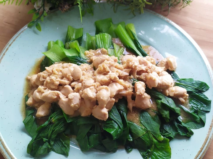 Recipe Pokcoy Daging Ayam Saus Tiram the Awesome  Delicious
