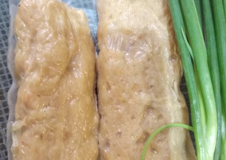 Resep Ngohiong / chicken roll / ayam gulung kembang tahu Anti Gagal