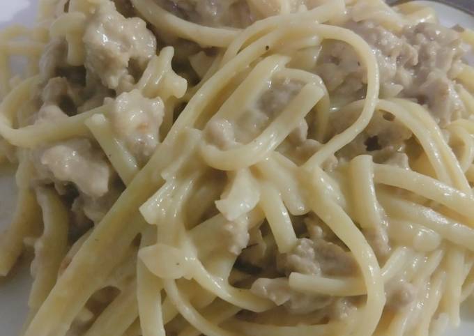 Fettucini Carbonara lezattosz