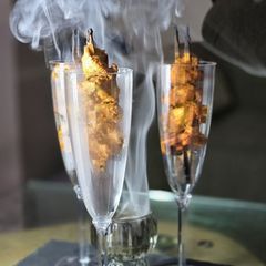 A picture of Air fryer chicken tikka skewers.
