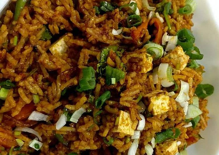 Step-by-Step Guide to Make Favorite Schezwaan Paneer Fried Rice