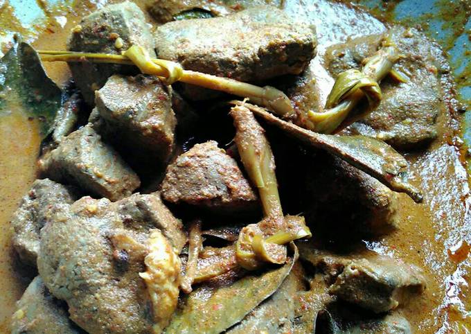 Cara Membuat Rendang ati sapi Farah Quinn