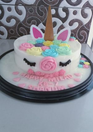 Foto resep Puding Unicorn