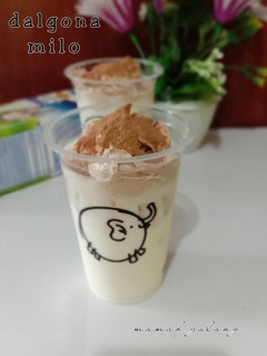 Foto resep Dalgona milo