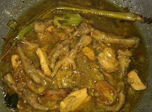 Foto resep Rica-rica daging+ceker pedas manis (bumbu mie ayam)