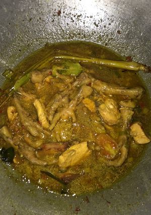 Foto resep Rica-rica daging+ceker pedas manis (bumbu mie ayam)